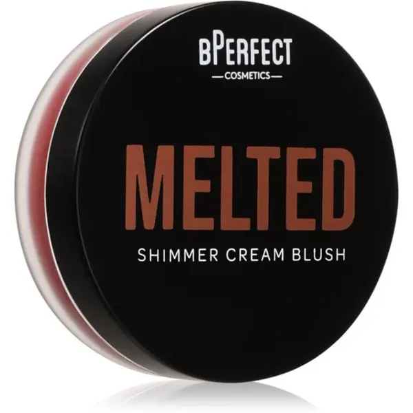 BPerfect Melted Cream Blush krémová tvářenka odstín Redstone 7.5 g