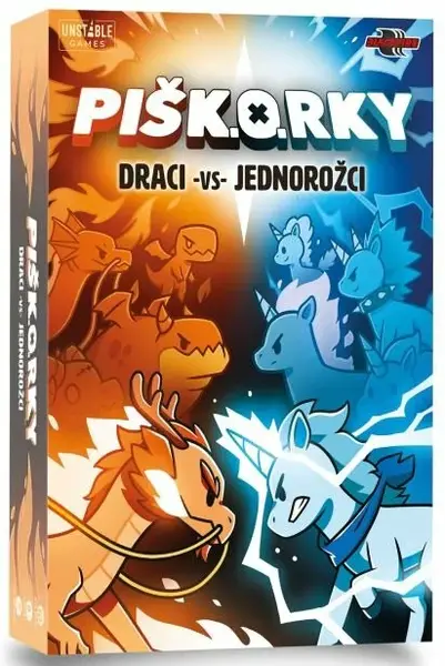 PIŠK.O.RKY: Draci vs Jednorožci (poškozená)