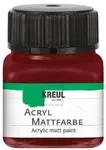 Akrylová barva Kreul Matt – 56 Maroon