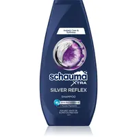 Schwarzkopf Schauma Silver Reflex šampon neutralizující žluté tóny pro zesvětlené, melírované studené blond vlasy 350 ml