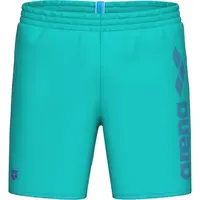 Arena LOGOTYPE BEACH BOXER Pánské plážové šortky, tyrkysová, velikost