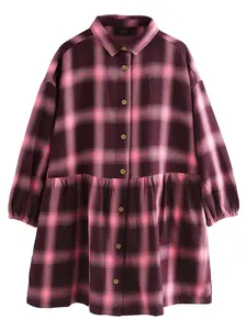 Next Šaty  baklažánová / pitaya