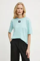 Bavlněné tričko Patrizia Pepe