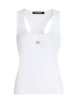 Karl Lagerfeld Top  čierna / biela