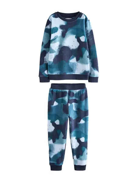 Next Pyžamo  modrá / námornícka modrá / biela