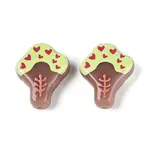 Printed Opaque Resin Beads