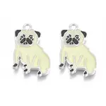 Rack Plating Alloy Enamel Pendants