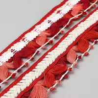 Ethnic Style Polyester Fringe Lace Trims