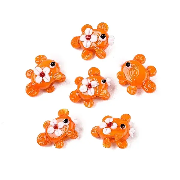 Handmade Lampwork Bumpy Beads Strands