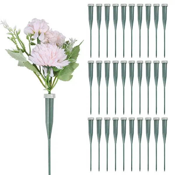 50Pcs Plastic Flower Water Tubes