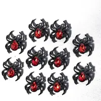 Halloween Alloy Rhinestone Pendants