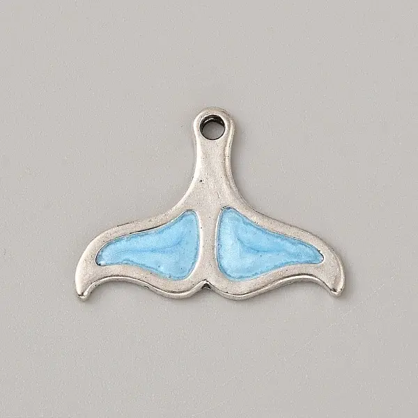 Ocean Theme Alloy Enamel Pendants