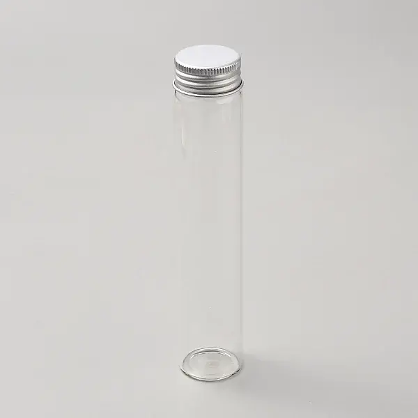 Clear Glass Bead Storage Tubes