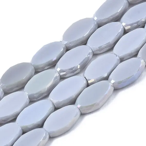 Electroplate Glass Beads Strands
