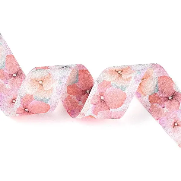 Single Face Printed Polyester Satin Ribbon