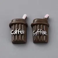 Opaque Cartoon Resin Drink Cabochons