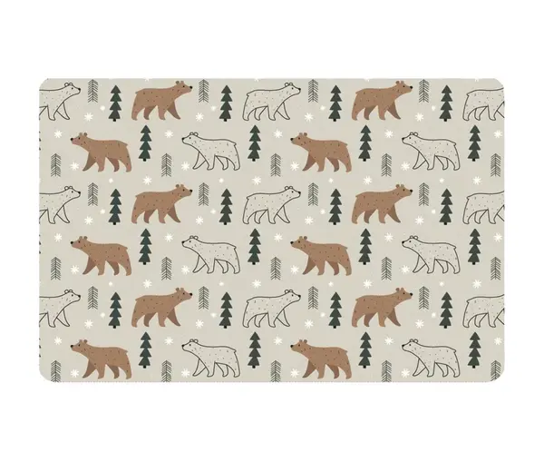 Kitchisimo Prostírání plastové 1 ks medvěd