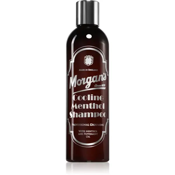 Morgan's Cooling Menthol Shampoo povzbudzujúci mentolový šampón na vlasy a pokožku hlavy pre mužov 250 ml