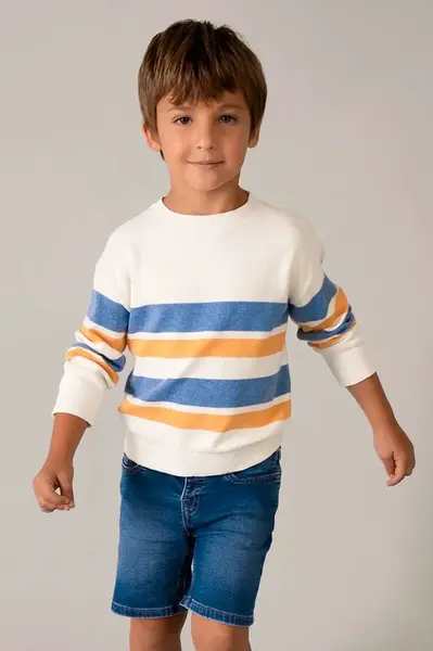 Detské rifľové krátke nohavice Mayoral