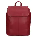 Dámský kožený batoh SendiDesign Betty - vínová