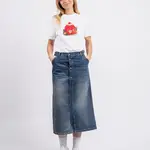 Carhartt WIP W' Marvin Skirt Blue worn used wash L