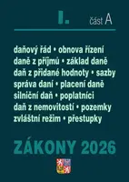 Zákony I/A 2026 Daňové zákony