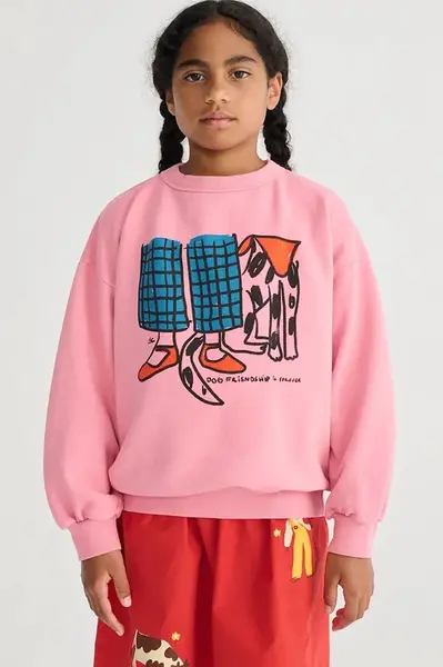 Dětská bavlněná mikina Bobo Choses Dog Friendship