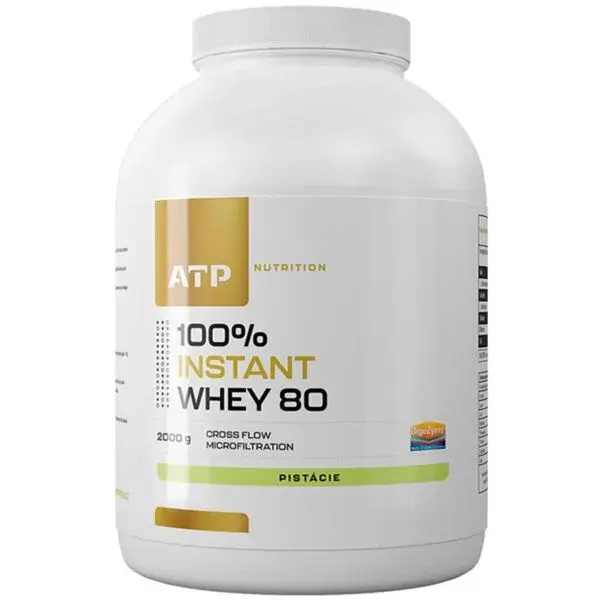ATP NUTRITION 100% INSTANT WHEY 80 CFM 2000 G PISTÁCIE Syrovátkový protein, , velikost 2 KG