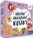 Kvído - Dřevěné obrázkové kostky
