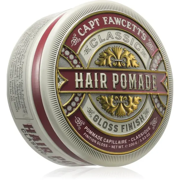 Captain Fawcett Classic Hair Pomade Gloss Finish pomáda na vlasy pro muže 100 g