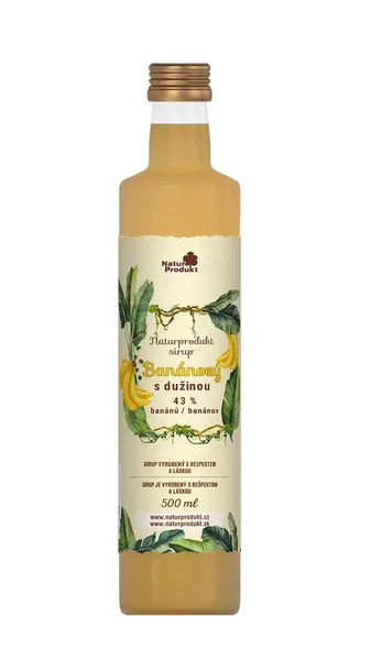 Naturprodukt sirup Banánový 500 ml
