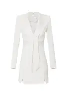 Bílé košilové šaty Elisabetta Franchi