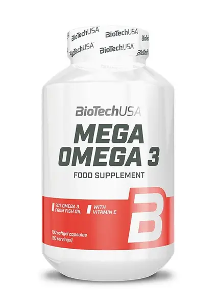 BioTechUSA MEGA OMEGA 3 180 kaps