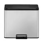 Odpadkový koš Eko Essential 9+9+9l inox mat 822827