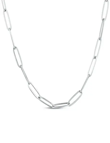 Strieborný náhrdelník Isel