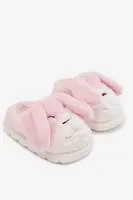 Detské papuče s kožušinkou Bunny Pink