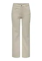 Béžové rovné džíny Only