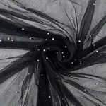 Polyester with Plastic Pearl Fabric