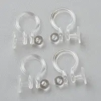 Plastic Clip-on Earring Findings
