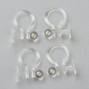 Plastic Clip-on Earring Findings