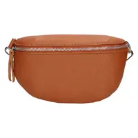 Dámska kožená ľadvinka Italia Laura - koňak