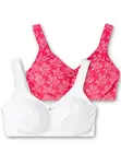 SHEEGO Zmenšujúca podprsenka  ružová / ružová / biela