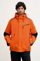 Lyžařská bunda EA7 Emporio Armani oranžová barva, AF13889.7M000458