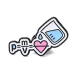 Scientific Symbol Enamel Pins