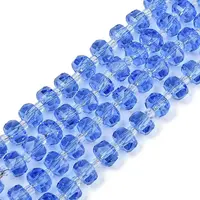Transparent Glass Beads Strands