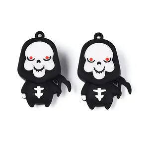 Halloween Theme PVC Cartoon Demon Pendants