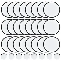 50Pcs Nylon Foldable Flying Disc or Fan with Storage Bag Assortment