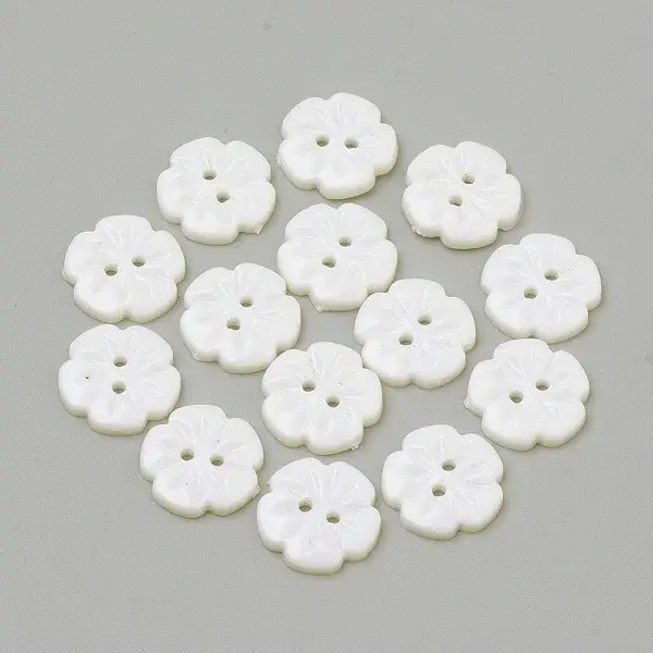 2-Hole Acrylic Buttons