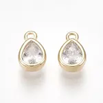 Brass Cubic Zirconia Charms