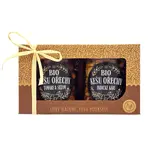 NATU Dárkový set BIO kešu ořechů deluxe I., 2 x 160 g